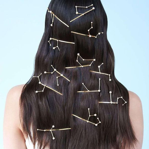 women 12 constellations rhinestone hairpin hair clip barrette headwear accessory cute hairpins hair clips barrettes personalized, White
women 12 constellations rhinestone hairpin hair clip barrette headwear accessory cute hairpins hair clips barrettes personalized, White