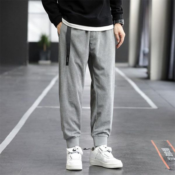 men's pants corduroy spring and autumn winter korean youth trend versatile casual boy loose sweatpants trousers student, Black
men's pants corduroy spring and autumn winter korean youth trend versatile casual boy loose sweatpants trousers student, Black