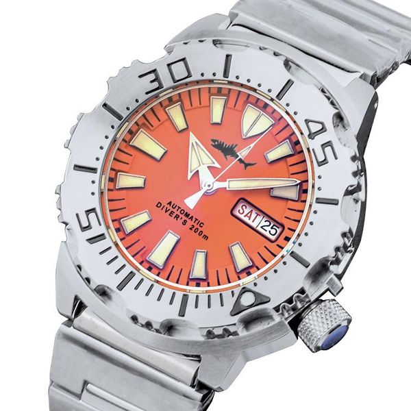 wristwatches heimdallr arrival sharkey monster v2 watch nh36 automatic self wind auto date 20bar water resistance men's mechanical, Slivery;brown
wristwatches heimdallr arrival sharkey monster v2 watch nh36 automatic self wind auto date 20bar water resistance men's mechanical, Slivery;brown