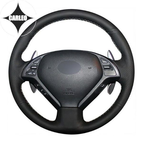 steering wheel covers diy car cover for infiniti g37 qx50 ex25 genuine black leather custom hand stitching holder layer wrap
steering wheel covers diy car cover for infiniti g37 qx50 ex25 genuine black leather custom hand stitching holder layer wrap
