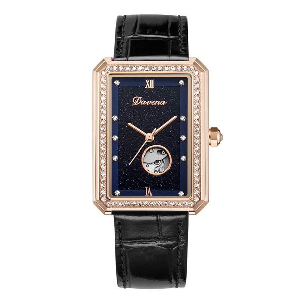 wristwatches 2021 devena rectangular ladies mechanical clock hollow automatic watch woman diamond business leather belt, Slivery;brown
wristwatches 2021 devena rectangular ladies mechanical clock hollow automatic watch woman diamond business leather belt, Slivery;brown