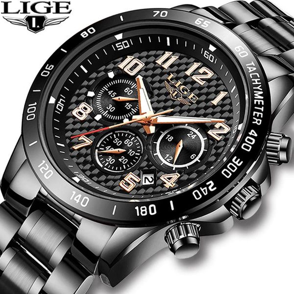 wristwatches lige 2021 fashion business watches men creative design dial quartz watch stainless steel band wristwatch relogio masculino+box, Slivery;brown
wristwatches lige 2021 fashion business watches men creative design dial quartz watch stainless steel band wristwatch relogio masculino+box, Slivery;brown
