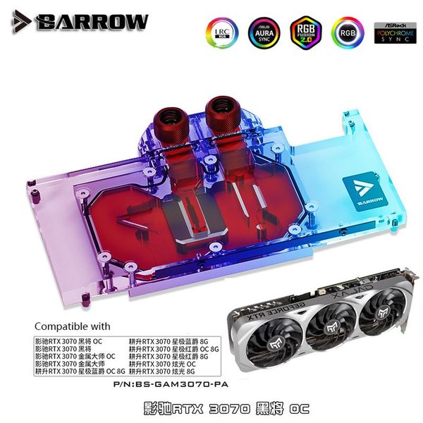 barrow gpu block for galax & gainward rtx 3070 series, full coverage graphics card vga cooler, 5v argb sync, bs-gam3070-pa fans coolings
barrow gpu block for galax & gainward rtx 3070 series, full coverage graphics card vga cooler, 5v argb sync, bs-gam3070-pa fans coolings