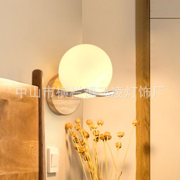 nordic decoration home living room bedroom light glass ball corridor wall lamp bedside
nordic decoration home living room bedroom light glass ball corridor wall lamp bedside