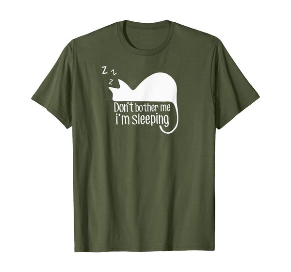 cute cat don't bother me i'm sleeping gift for cat lover t-shirt, White;black
cute cat don't bother me i'm sleeping gift for cat lover t-shirt, White;black