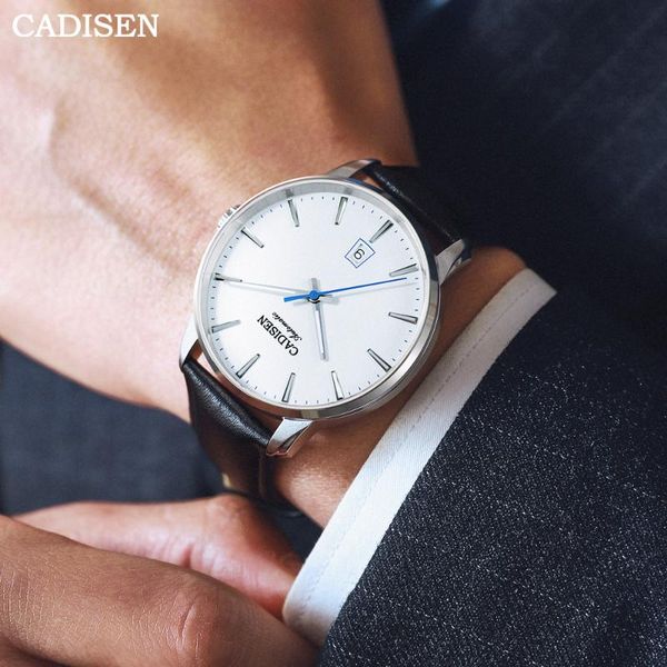 wristwatches cadisen 42mm men mechanical watch luxury 50m waterproof sapphire crystal genuine leather nh35 movement automatic wrist, Slivery;brown
wristwatches cadisen 42mm men mechanical watch luxury 50m waterproof sapphire crystal genuine leather nh35 movement automatic wrist, Slivery;brown