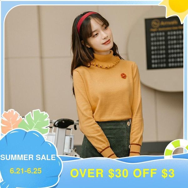women's sweaters inman thickened sweater winter pullover high collar embroidered fashion stripe, White;black
women's sweaters inman thickened sweater winter pullover high collar embroidered fashion stripe, White;black