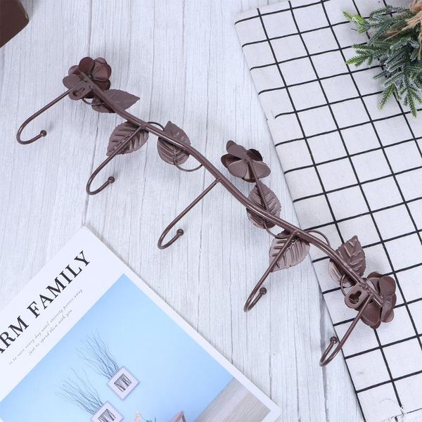 hooks & rails iron hook rack with 5 bathroom over the door hanger for towel coat clothes hat bag rose shaped hanging rail (bronze)
hooks & rails iron hook rack with 5 bathroom over the door hanger for towel coat clothes hat bag rose shaped hanging rail (bronze)