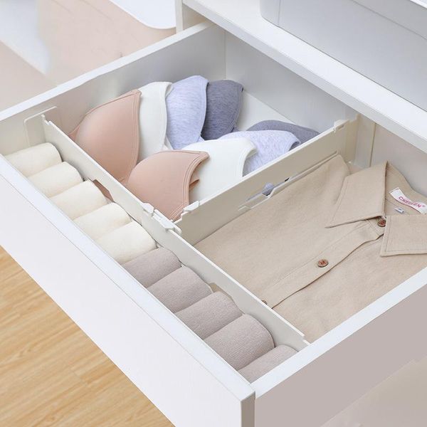 hooks & rails 2pcs/lot drawer organizer divider adjustable clothes separator wardrobe plastic storage partition
hooks & rails 2pcs/lot drawer organizer divider adjustable clothes separator wardrobe plastic storage partition