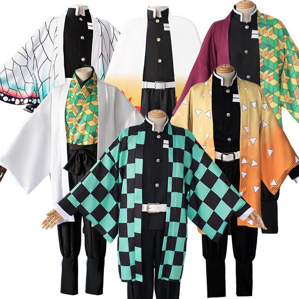anime demon slayer cosplay costumes set kimetsu no yaiba tanjirou kamado nezuko kimono women and men halloween costumes cape, Black
anime demon slayer cosplay costumes set kimetsu no yaiba tanjirou kamado nezuko kimono women and men halloween costumes cape, Black
