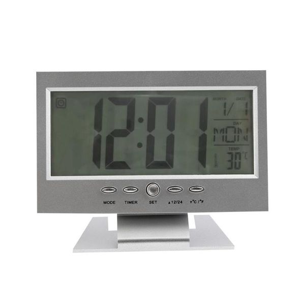 other clocks & accessories digital clock voice control back-light table lcd alarm temperature monitor calendar with weather stat
other clocks & accessories digital clock voice control back-light table lcd alarm temperature monitor calendar with weather stat