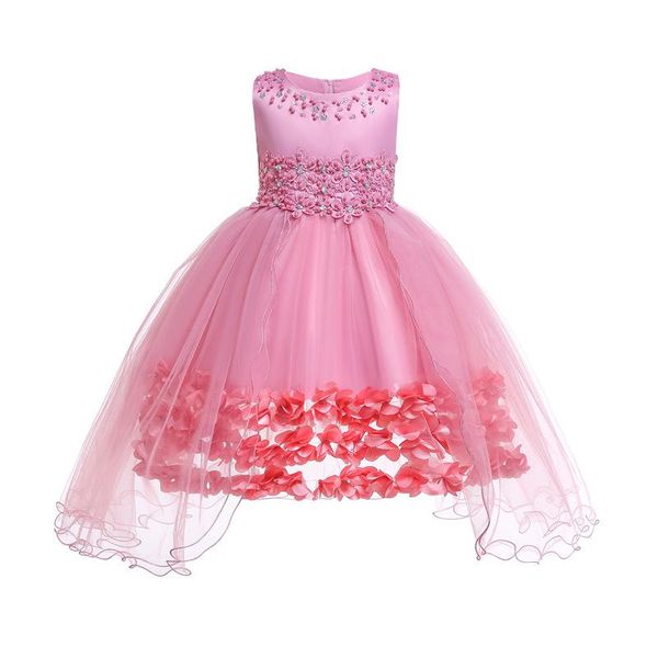 girl's dresses elegant girls wedding kids beading bodice tulle long party children graduation gown clothing, Red;yellow
girl's dresses elegant girls wedding kids beading bodice tulle long party children graduation gown clothing, Red;yellow