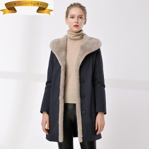 women's fur & faux real female coat mink winter jacket women parkas 2021 clothing hooded casaco feminino inverno e11-1033 pph1112, Black
women's fur & faux real female coat mink winter jacket women parkas 2021 clothing hooded casaco feminino inverno e11-1033 pph1112, Black
