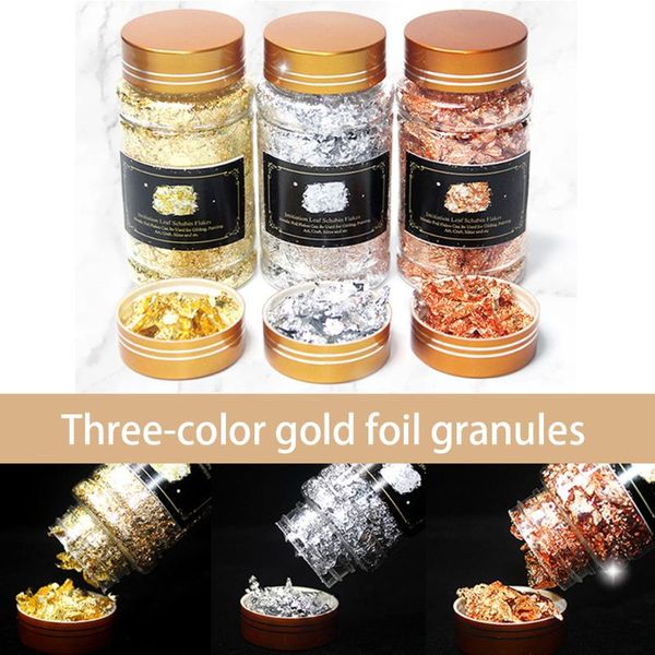 other arts and crafts gold foil leaf flakes silver confetti filling handicrafts flake siver nail beauty gilding diy art craft jewelry making 
other arts and crafts gold foil leaf flakes silver confetti filling handicrafts flake siver nail beauty gilding diy art craft jewelry making