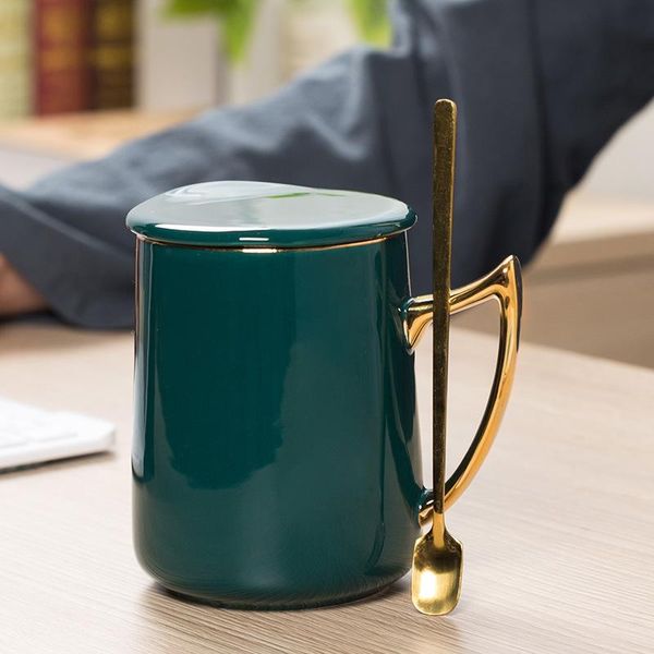 mugs modern creative couple ceramic mug with lid spoon gold plated water cup coffee breakfast afternoon tea
mugs modern creative couple ceramic mug with lid spoon gold plated water cup coffee breakfast afternoon tea
