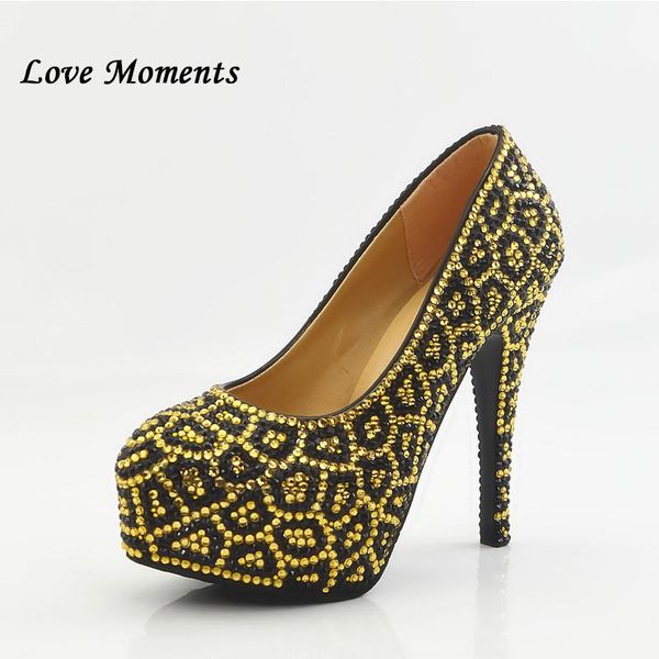 muilti color rhinestone wedding shoes leopard high woman up heel platform plus size 34-43 women's party dress, Black
muilti color rhinestone wedding shoes leopard high woman up heel platform plus size 34-43 women's party dress, Black
