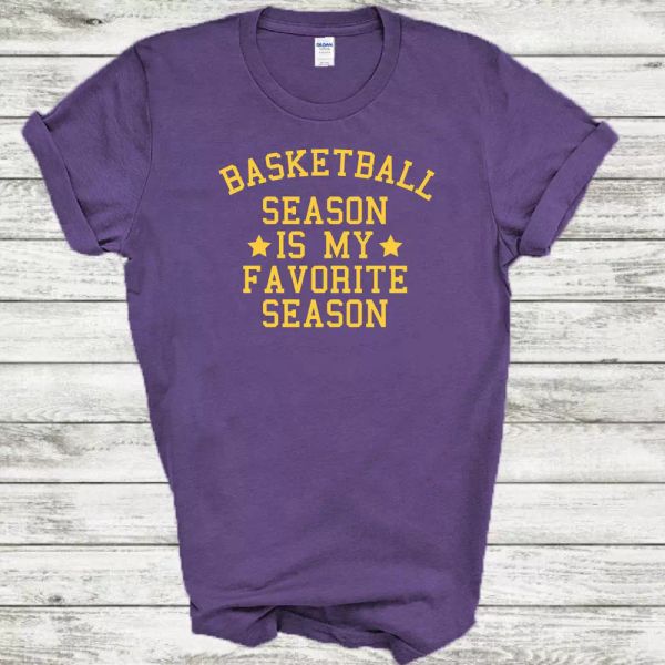 basketball season is my favorite season purple yellow mens cotton t-shirt, White;black
basketball season is my favorite season purple yellow mens cotton t-shirt, White;black