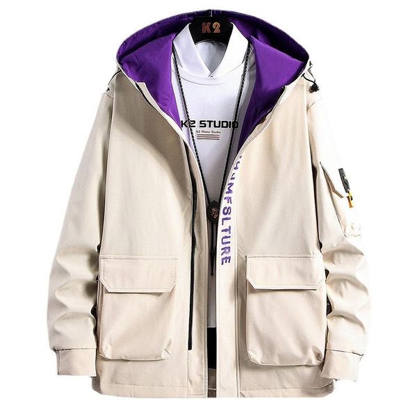 men's jackets baldauren casual korean 2021 spring and autumn youth workwear jacket men's hoodie, Black;brown
men's jackets baldauren casual korean 2021 spring and autumn youth workwear jacket men's hoodie, Black;brown