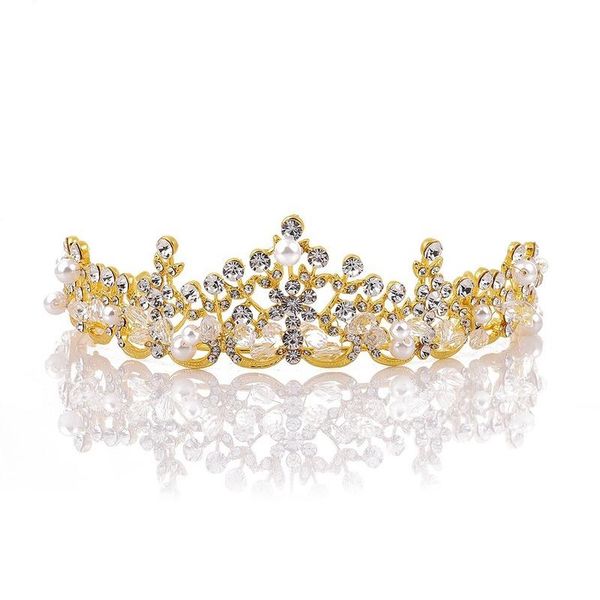 hair clips & barrettes korean rhinestone pearl crown fashion beaded alloy bridal headdress accessories wedding, Golden;silver
hair clips & barrettes korean rhinestone pearl crown fashion beaded alloy bridal headdress accessories wedding, Golden;silver