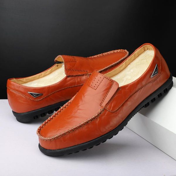 dress shoes winter men genuine brushed leather formal business work male office breathable driving masculino size 37-47, Black
dress shoes winter men genuine brushed leather formal business work male office breathable driving masculino size 37-47, Black