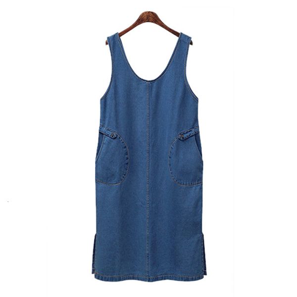 large wind casual dresses women's autumn v-neck sleeveless hem split mid length denim dress, Black;gray
large wind casual dresses women's autumn v-neck sleeveless hem split mid length denim dress, Black;gray