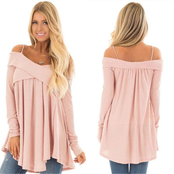 women's sweaters 2021 style fall fashion trend bare shoulder strap long sleeve cross stitch sweater streetwear, White;black
women's sweaters 2021 style fall fashion trend bare shoulder strap long sleeve cross stitch sweater streetwear, White;black