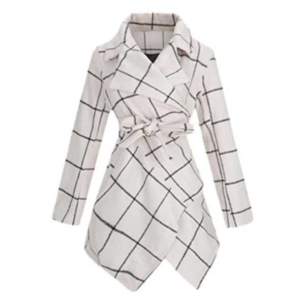 women's trench coats fashion clothes women business office plaid blazer workwear simple slim fit coat lace up casual long sleeve outwea, Tan;black
women's trench coats fashion clothes women business office plaid blazer workwear simple slim fit coat lace up casual long sleeve outwea, Tan;black