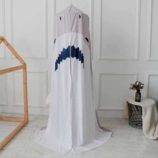 cartoon animal white shark tent baby crib mosquito net kids room decor hanging bed curtain decorative mosquito netting dia50cm h240cm
cartoon animal white shark tent baby crib mosquito net kids room decor hanging bed curtain decorative mosquito netting dia50cm h240cm