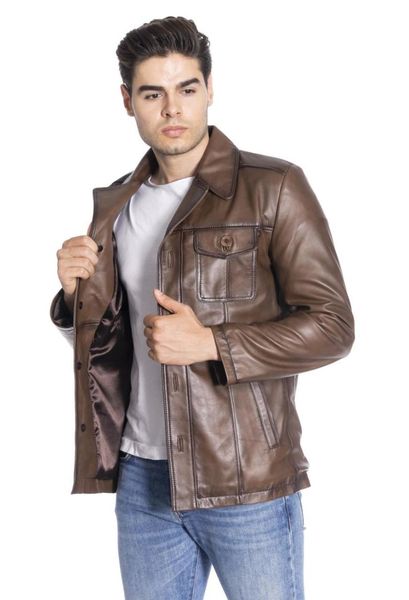 men's leather & faux genuine coats jacket 1st grade sheepskin coat vintage formal casual winter so, Black
men's leather & faux genuine coats jacket 1st grade sheepskin coat vintage formal casual winter so, Black