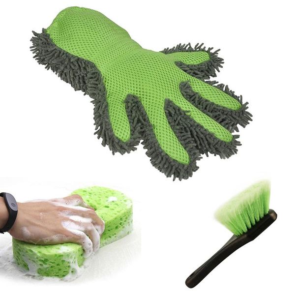 3pcs/set car wash microfiber chenille gloves waterproof thick cleaning miwax detailing brush auto care double-faced glove
3pcs/set car wash microfiber chenille gloves waterproof thick cleaning miwax detailing brush auto care double-faced glove