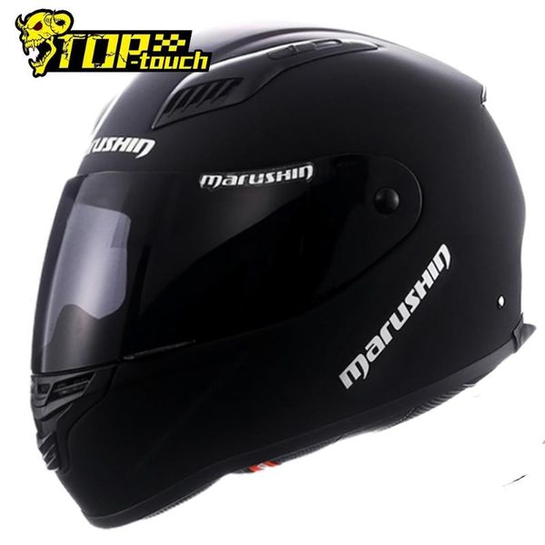 

motorcycle helmets marushin fiberglass helmet full face casco moto anti-fog women men motocross riding with 3c certification