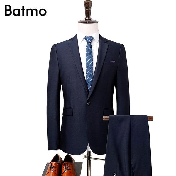 batmo 2021 arrival spring men's suits men,navy blue ,wedding dress men ,6665 & blazers, White;black
batmo 2021 arrival spring men's suits men,navy blue ,wedding dress men ,6665 & blazers, White;black