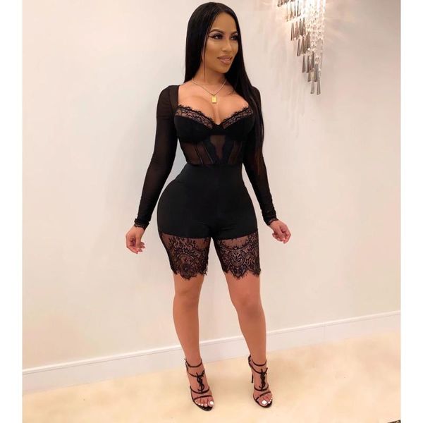 women's jumpsuits & rompers yooneedi 2021 summer style women playsuits 2 color solid embroidery o-neck full sleeve ladies fm1247, Black;white
women's jumpsuits & rompers yooneedi 2021 summer style women playsuits 2 color solid embroidery o-neck full sleeve ladies fm1247, Black;white