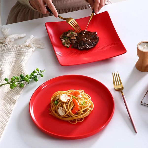 dishes & plates creative color glazed ceramic cutlery el snack pan western restaurant pasta steak plate home baking
dishes & plates creative color glazed ceramic cutlery el snack pan western restaurant pasta steak plate home baking