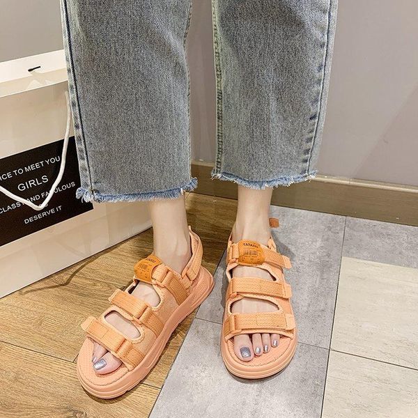 sport sandals women platform leisure thick sole slippers summer open toe beach slides 2021, Black
sport sandals women platform leisure thick sole slippers summer open toe beach slides 2021, Black