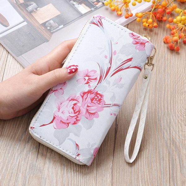 wallets #h30 female wallet pu leather long purse white floral print designer women 2021 quality, Red;black
wallets #h30 female wallet pu leather long purse white floral print designer women 2021 quality, Red;black