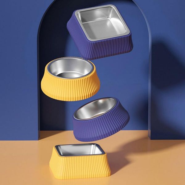 cat bowls & feeders pet dog stainless steel bowl antiskid water suitable for small medium-sized and large dogs cats supply
cat bowls & feeders pet dog stainless steel bowl antiskid water suitable for small medium-sized and large dogs cats supply