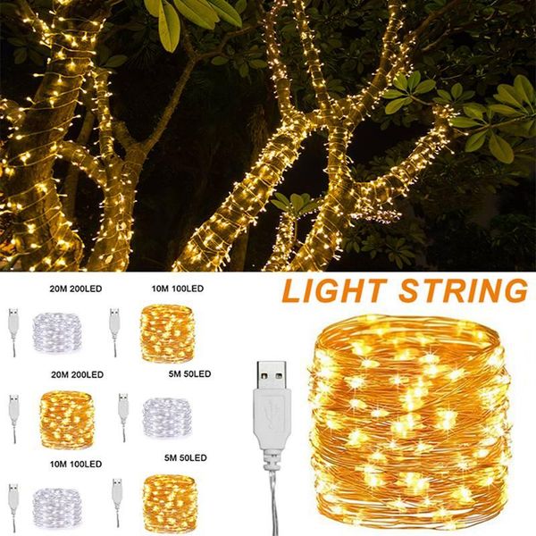 strings 5/10/20m fairy led string lights 50/100/200led waterproof copper wire light wedding festival decor guirlande lumineuse exterieur
strings 5/10/20m fairy led string lights 50/100/200led waterproof copper wire light wedding festival decor guirlande lumineuse exterieur