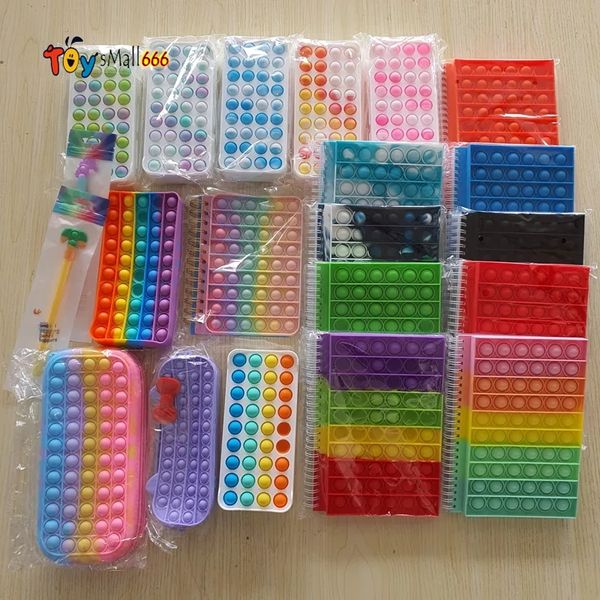 push it bubble notebooks 50 page lined kids fidget toy child writing book stationery box sensory pencilcases school educational supplies
push it bubble notebooks 50 page lined kids fidget toy child writing book stationery box sensory pencilcases school educational supplies