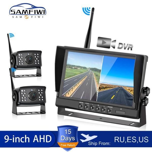 car video 9 inch wireless monitor wifi 360 camera dvr monitors backup recorder ips screen mirror of reverse rear view for truck
car video 9 inch wireless monitor wifi 360 camera dvr monitors backup recorder ips screen mirror of reverse rear view for truck