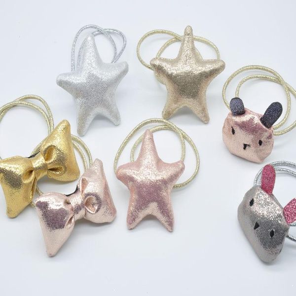 hair accessories children's cartoon fabric glittering bow stars head glitter rope ring rubber band, Slivery;white
hair accessories children's cartoon fabric glittering bow stars head glitter rope ring rubber band, Slivery;white