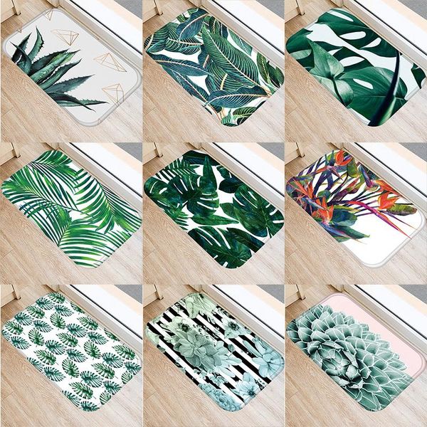 tropical palm leaf cactus monstera pattern 40*60 door mat coral velvet carpet rubber indoor floor mats non-anti-slip rug 48223-2 carpets
tropical palm leaf cactus monstera pattern 40*60 door mat coral velvet carpet rubber indoor floor mats non-anti-slip rug 48223-2 carpets