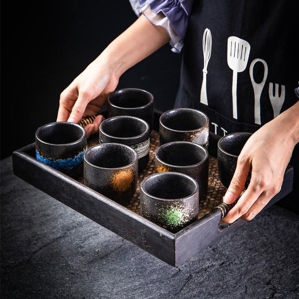 arabian coffee cups black ceramic retro tea set home color sake water utensils friend drinking teacups unique gift mugs
arabian coffee cups black ceramic retro tea set home color sake water utensils friend drinking teacups unique gift mugs