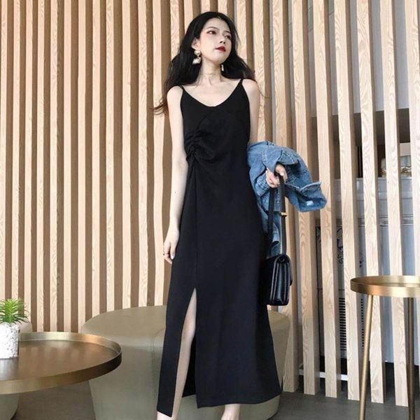 casual dresses dress women clothes pleated black base skirt children's spring v-neck care machine split mid length susp d1zb, Black;gray
casual dresses dress women clothes pleated black base skirt children's spring v-neck care machine split mid length susp d1zb, Black;gray