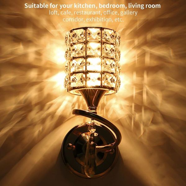 wall lamp e27 sconce european crystal glass bedroom bedside el study room hanging lamps bathroom light
wall lamp e27 sconce european crystal glass bedroom bedside el study room hanging lamps bathroom light