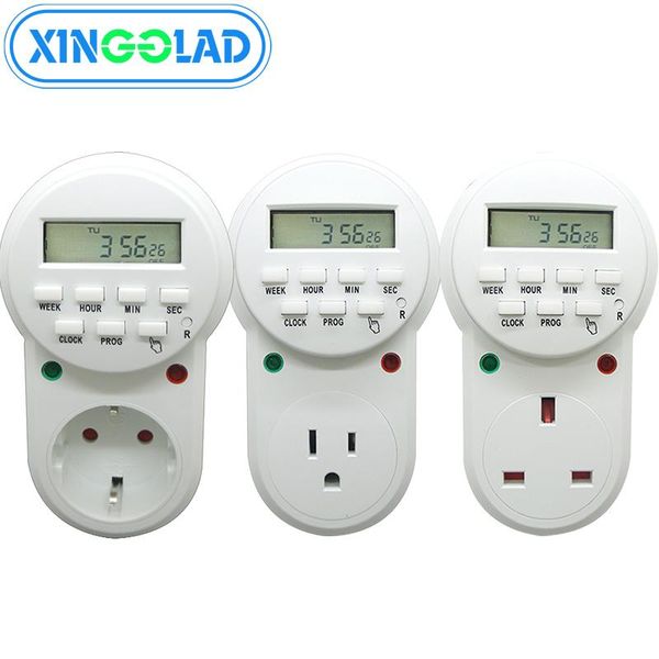 smart power plugs with switch indicator screen electronic digital timer socket 7 days 12/24 hour programmable adjustable timing eu uk us
smart power plugs with switch indicator screen electronic digital timer socket 7 days 12/24 hour programmable adjustable timing eu uk us