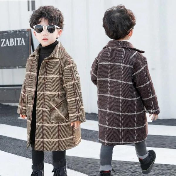 down coat 5-14 years children's woolen long teenage boys girls plaid jacket kids cotton padded parka toddler winter outerwear, Blue;gray
down coat 5-14 years children's woolen long teenage boys girls plaid jacket kids cotton padded parka toddler winter outerwear, Blue;gray