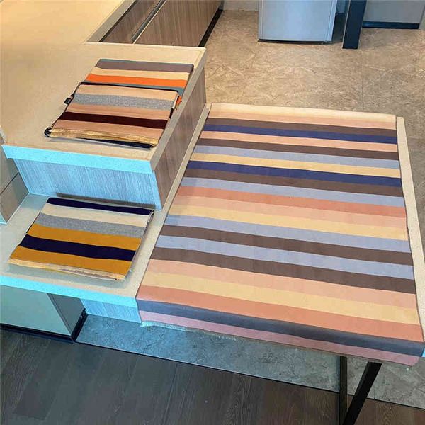 shawl south korea autumn and winter color stripe warm scarf women's thickened air conditioning room student neck cover windproof, Blue;gray
shawl south korea autumn and winter color stripe warm scarf women's thickened air conditioning room student neck cover windproof, Blue;gray