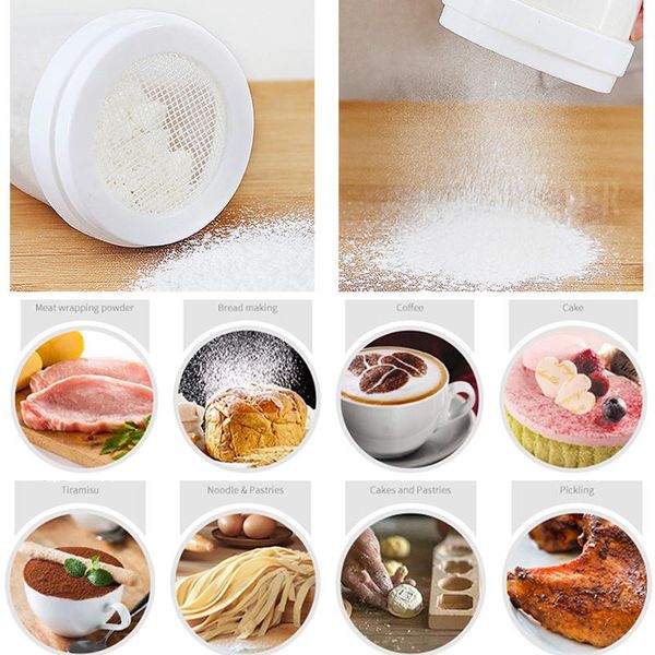 plastic cup shape handheld flour sifter sieve mechanical strainer cocoa powder household baking tools & pastry
plastic cup shape handheld flour sifter sieve mechanical strainer cocoa powder household baking tools & pastry