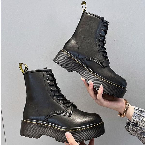 boots 2021 autumn riding women's short leather thick-soled british fan bike women, Black
boots 2021 autumn riding women's short leather thick-soled british fan bike women, Black